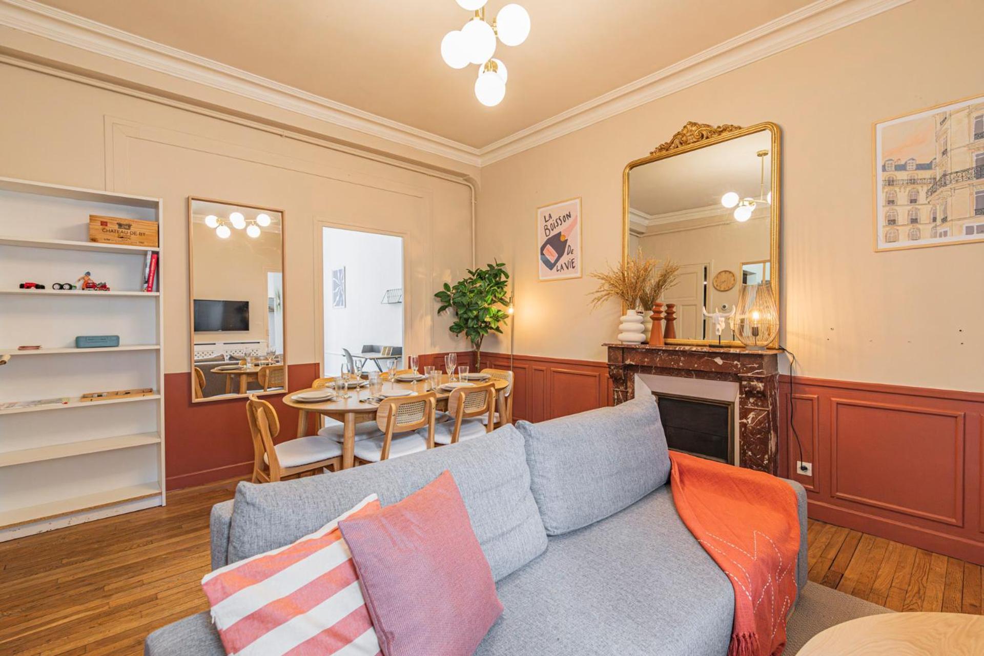 L'Haussmannien - Spacieux 4 Chambres - Centre - Gare Reims Zewnętrze zdjęcie