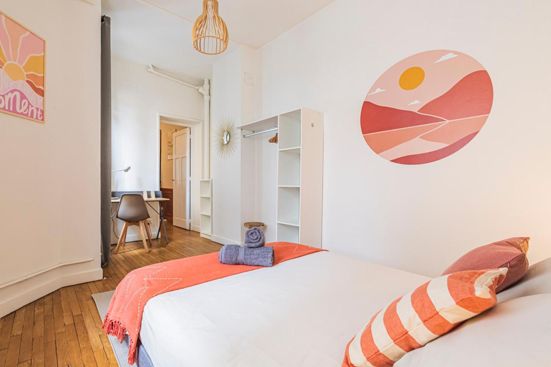 L'Haussmannien - Spacieux 4 Chambres - Centre - Gare Reims Zewnętrze zdjęcie